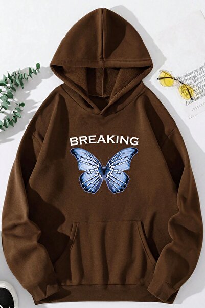 trendypassion Breaking Printed Oversize Sweatshirt