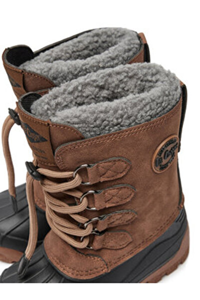 Lee Cooper μπότες χιονιού για αγόρια LCJ-24-44-2842K καφέ