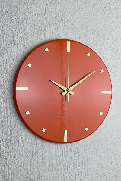 MOOCLOCK Seyhan Modern Model, Decorative, Metal, Mirrored, Silent Clockwork Mechanism Wall Clock (40cm)