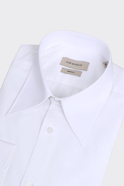 Kadir Büyükkaya Erkek Büyük İngiliz Yaka Gömlek-KAB4270S