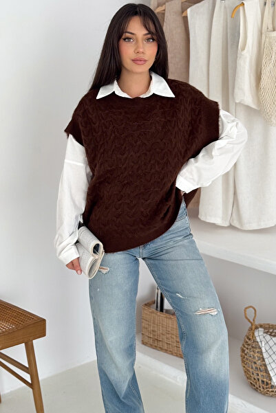 Noa Noa Women's Cable Knit Sweater – Seasonal & Layered Style