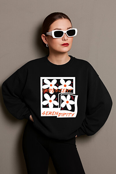 trendypassion Hanorac oversized unisex cu design imprimat Irides Serenity