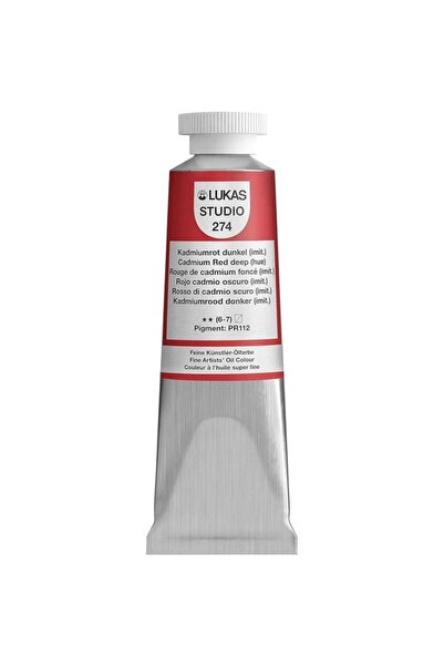 Lukas LUK STUDIO OIL 37ML CADMIUM RED DEEP HUE
