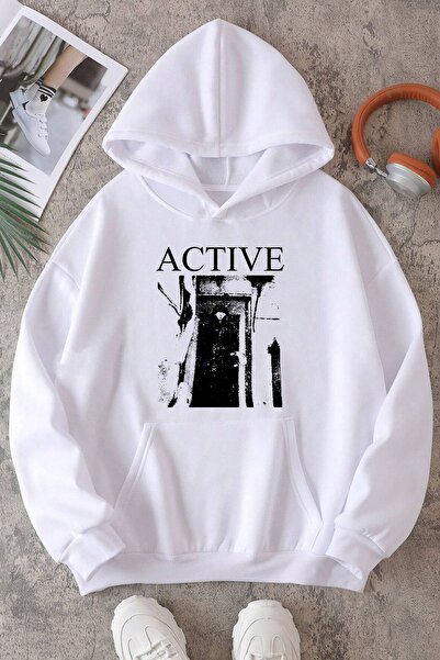 trendypassion Active Printed Oversize Sweatshirt