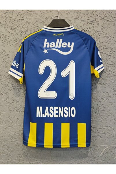 Flextreme Fener'bâhçê\\Mârco Asensio 2026 Çubuklu Yeni Sezon Yetişkin Futbol Forması (jersey)