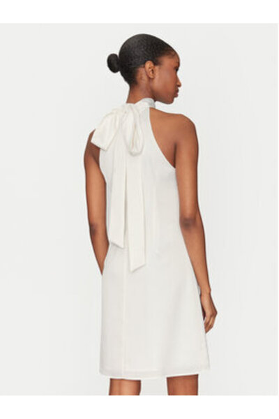 YAS Γυναικείο Φόρεμα Κοκτέιλ 26032326 Λευκό