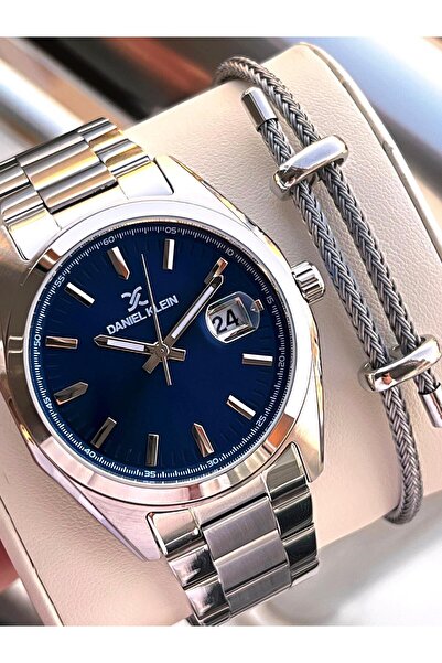 Daniel Klein İtalyan Tasarım Bileklik Hediyeli 2 Yıl Garantili 3 Atm Erkek Ko...