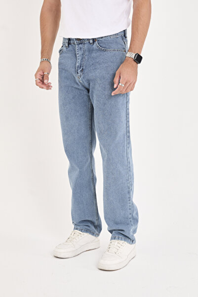 Noxter ЧОЛОВІЧІ СИНІ БАГГІ ДЖИНСОВІ ШТАНИ