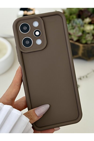 Go Aksesuar Redmi 12 Uyumlu Mat Lansman Parmak İzi Bırakmaz Esnek Silikon Kılıf