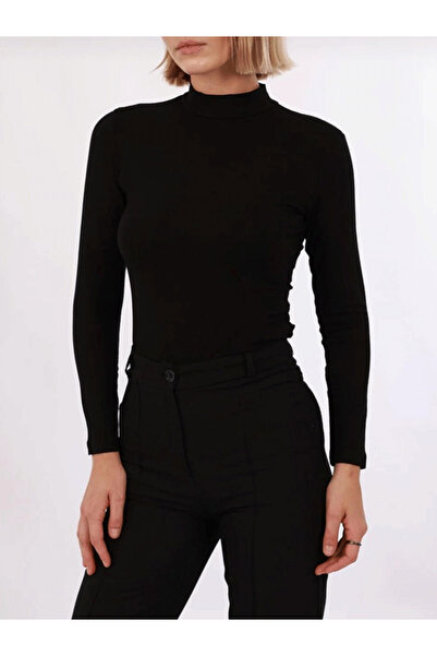 LİNOTTİ ДАМСКИ БОДИ С ПОЛО И ДЪЛЪГ РЪКАВ