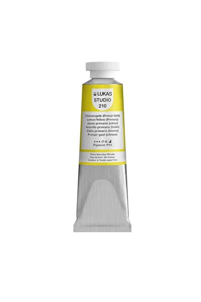 Lukas LUK STUDIO OIL 37ML LEMON YELLOW PRIMARY
