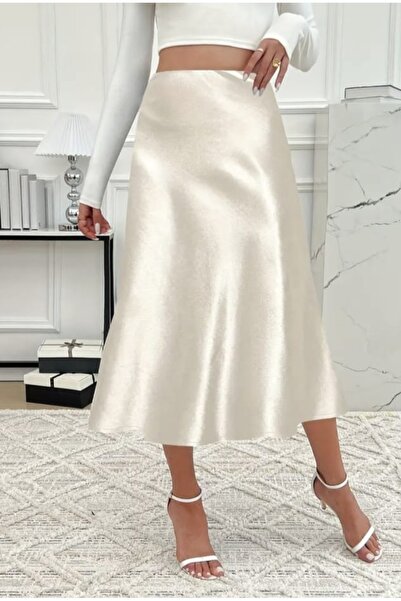 By Kul Design Women's Satin Kiloch Skirt