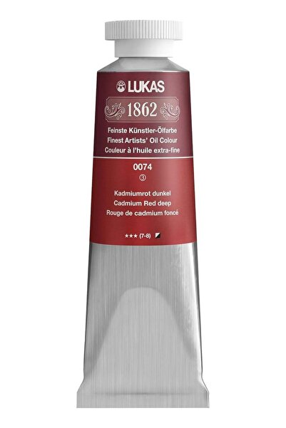 Lukas 1862 OIL 37ML CADMIUM RED DEEP