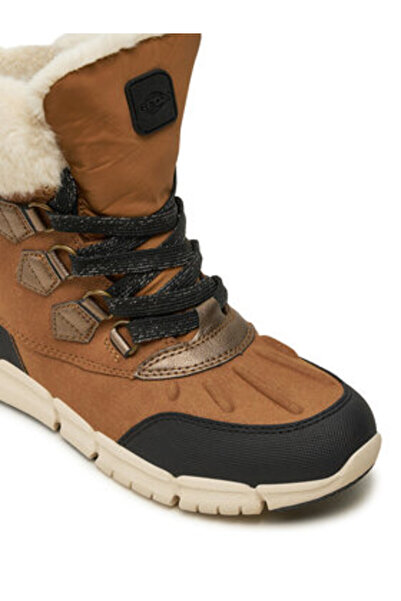 Geox μπότες χιονιού για κορίτσια J46APA-0AU50 καφέ