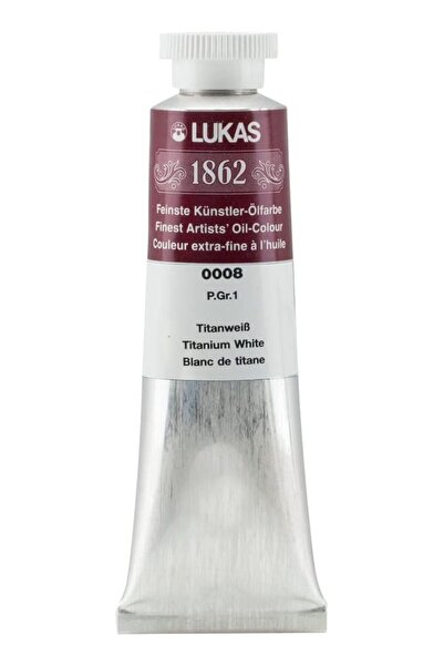 Lukas 1862 OIL 37ML TITANIUM WHITE