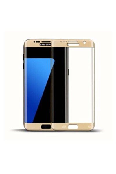 OEM Protector de ecran din sticlă securizată 9H premium pentru Samsung Galaxy S7 Edge - Auriu