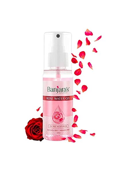 Banjara's جل ماء الورد - مرطب خالي من الزيوت - خالي من الكحول والبارابين - 10...