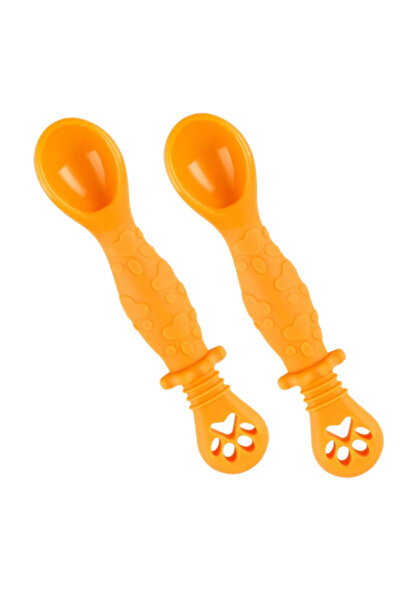 StartONTeam Set de 2 lingurițe pentru bebeluși, pentru hrănire și diversifica...