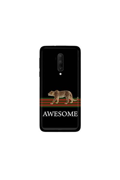 SOHO Husă de protecție pentru OnePlus 7T Pro – Awesome (Negru)