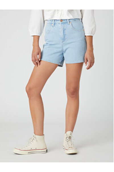 WRANGLER Γυναικείο τζιν σορτς W25H3832W 112332447 Γαλάζιο