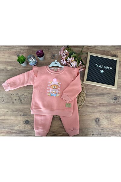 Baby Tavlı Kids İlo Kız Çocuk 2’li Takım Set – Günlük ve Rahat Kombin
