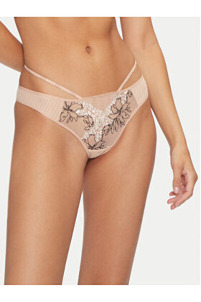 Chantelle Γυναικεία Βραζιλιάνικα Σλιπ C22BG0 Μπεζ
