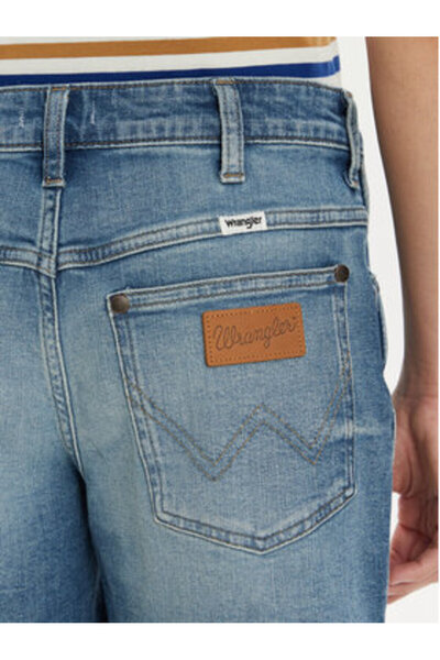 WRANGLER Γυναικείο τζιν σορτς 112351036 Μπλε