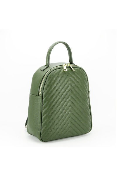 SOFILINE Rucsac de damă din piele naturală B-8955 121 Kaki