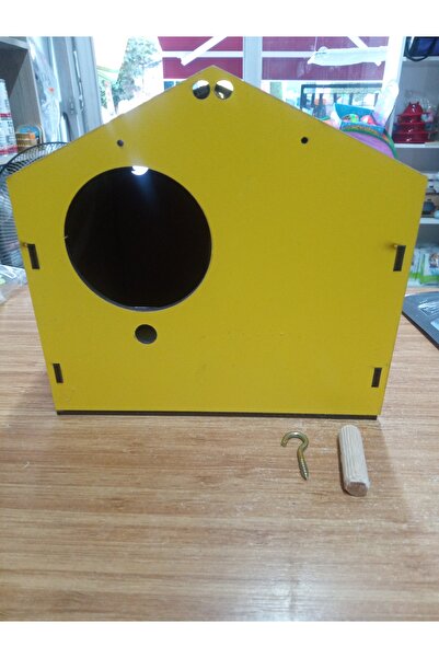 pet Ahşap Kuş Yuvalık