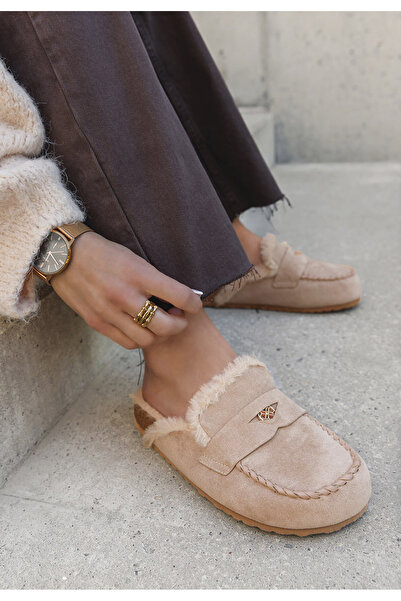 B T Shoes Khaki šľapky dámske Mirania