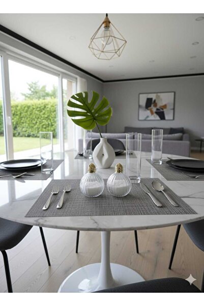 LOVYCO 2'Lİ GOLD KAPAKLI CAM TUZLUK BİBERLİK FENOMEN TUZLUK