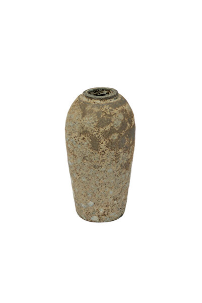 Saigon Pottery Nino Vazo Orta Boy Krem