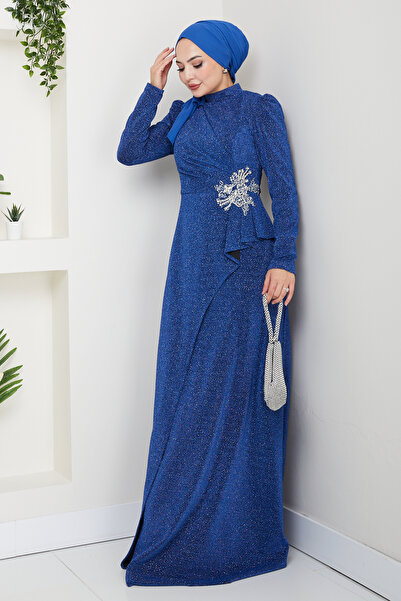 TesettürButik Βραδινό φόρεμα Irem Tesettür