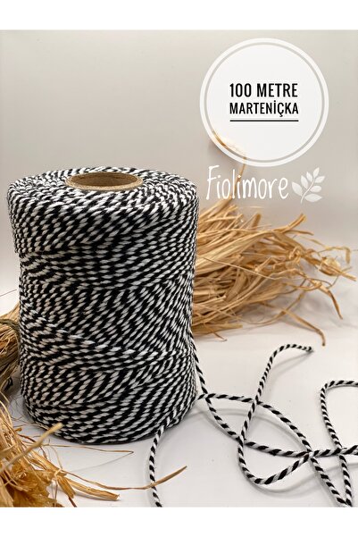 Fiolimore Premium (200 Meters 200 Gr) Martenitsa Mixed Color Gift Package Str...