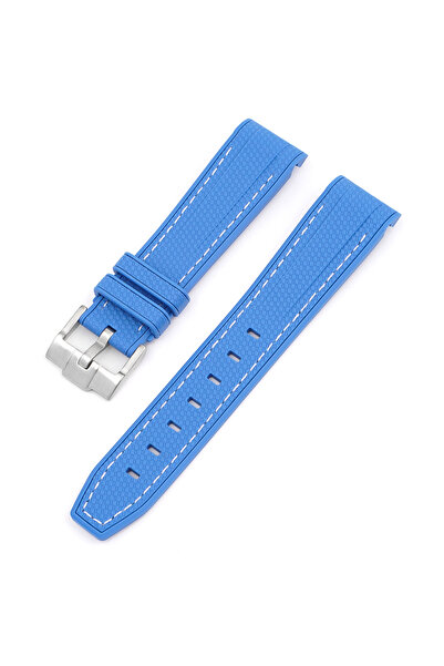 Choice 20mm Dark blue white Watch Band for X Swatch MoonSwatch Strap for Seam...