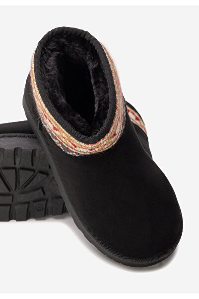 B T Shoes Černé dívčí kozačky Joye V2