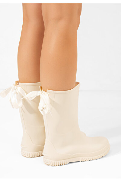 B T Shoes Μπότες βροχής Lunavia μπεζ