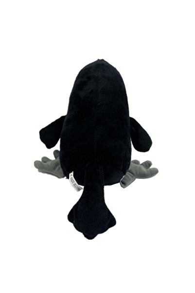 Flippy Hand Puppet, Plush, 30 cm, Bird Model, Black/White