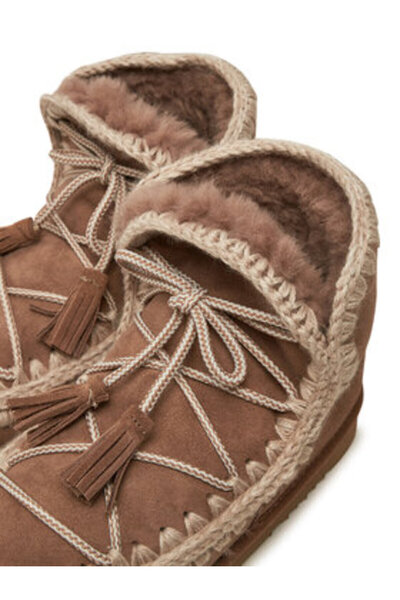 Mou γυναικείες χιονομπότες FW101124A καφέ