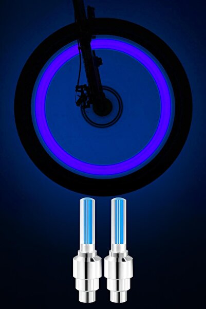 ePhase 2 Adet Hareket Sensörlü Işıklı Sibop Kapağı Bisiklet Motorsiklet Otomo...