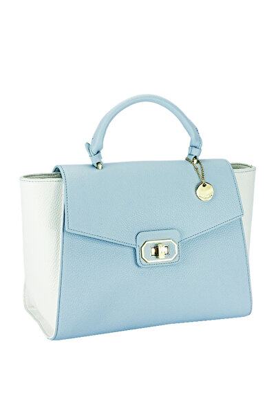 Diana&Co Geantă de damă bicoloră B-DHJ726-2 M11 Albastru deschis