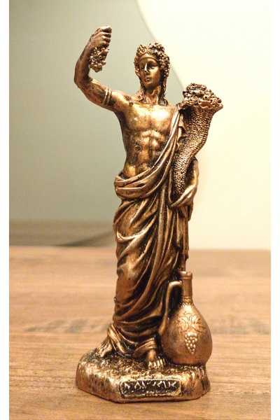 Antioch Art And Design Dionysos Biblo Neşe Ve Şarap Tanrısı 15,5 Cm Tasarım M...