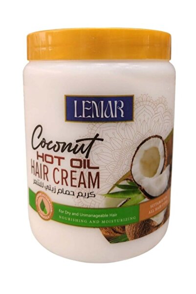 Lemar كريم حمام زيت للشعر بخلاصة جوز الهند 1000 مل