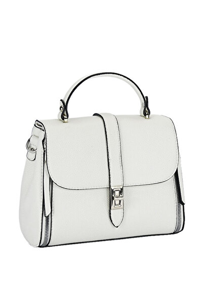 Flora&Co Paris Geantă albă B-F8512 M7