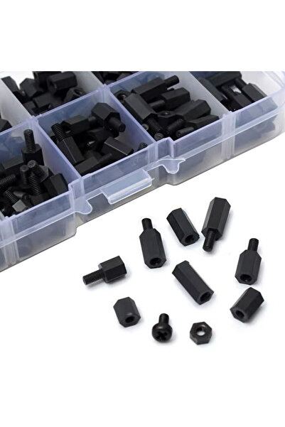 gözeler Siyah M3 Distans Vida Seti - 200 Parça