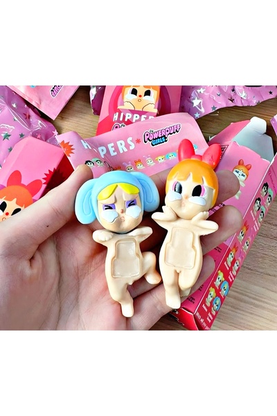 ANGELSS JEWELLERY Sonny Angel Cry Baby Serisi Power Puff Grils Model Figür Bl...