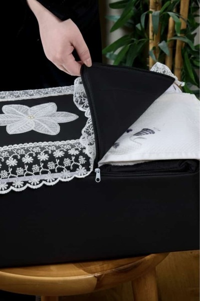 Dantelux Saten Dantelli Hurç Bohça