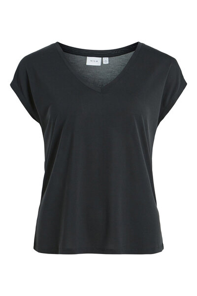 VILA Γυναικείο T-Shirt 14074847 Μαύρο