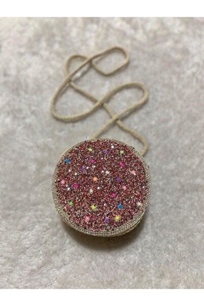 CANSU BUTİK Taşlı Hasır Çanta Krem