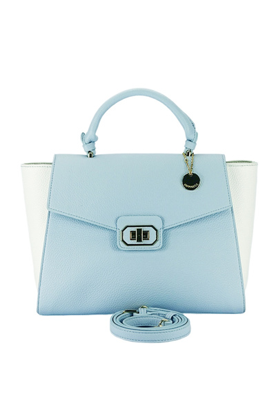 Diana&Co Geantă de damă bicoloră B-DHJ726-2 M11 Albastru deschis